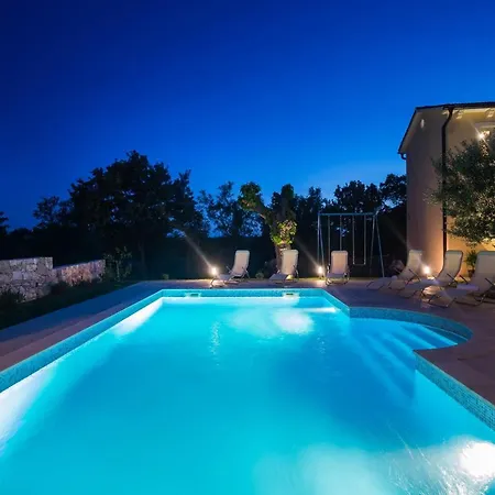 Villa Beautiful Natura With Pool In Labin (Istria)